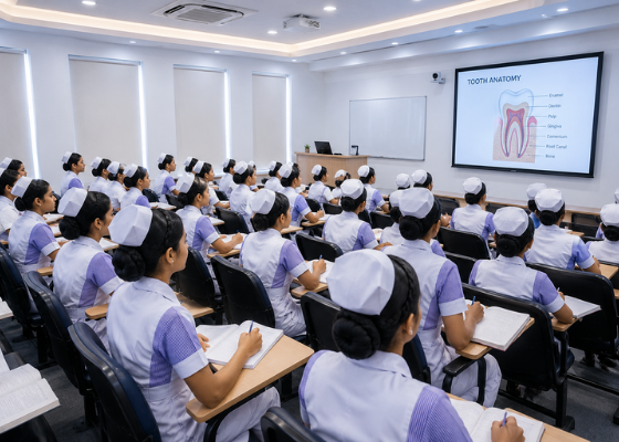 Professional dental education and practical learning at IITS